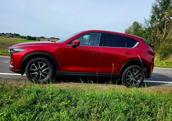 Mazda CX-5 cena 117000 przebieg: 91000, rok produkcji 2018 z Wieliczka małe 301